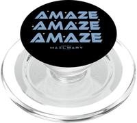 Project Hail Mary Amaze Repeat Typography Poster PopSockets PopGrip per MagSafe