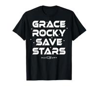 Project Hail Mary Grace Rocky Save Stars Poster Maglietta