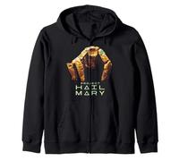Project Hail Mary Rocky The Alien Distressed Portrait Felpa con Cappuccio