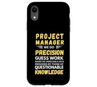 Project Manager Facciamo lavori di precisione Custodia per iPhone XR