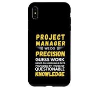 Project Manager Facciamo lavori di precisione Custodia per iPhone XS Max