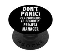 Project Manager IT Security PopSockets PopGrip Adesivo