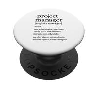 Project Manager Miracle Worker destreggiano le tempistiche PopSockets PopGrip Adesivo