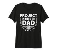 Project Manager papà The Idol The Agile Coach Project Manager Maglietta Premium