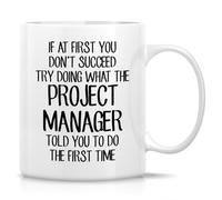Project Manager Project Management Tazza Divertente Mug Resistente Tazze Per Ufficio Latte Espresso 330Ml