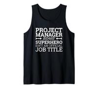 «Project Manager - Superhero - Gestione del Progetto» Canotta