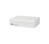 PROJECT Phono Box E BT5 preamplificatore phono Bluetooth per giradischi, collegamento wireless speaker e cuffie, Bianco