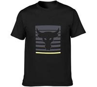 Project Rock Supervent T Shirt Unisex 100% Cotton Short-Sleeve T-Shirts Black S