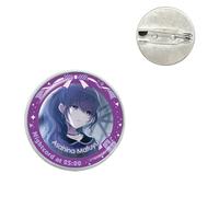 Project SEKAI Anime MORE MORE JUMP! Vivid BAD SQUAD Wonderlands×Showtime Leo/need Glass Dome Badge Spilla Pin Art Acciaio Inox Metallo Vestiti Pin, Vetro