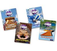 Project X CODE Extra: Light Blue Book Band, Oxford Level 4: Dragon Quest and Wild Rides, Mixed Pack of 4