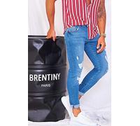 PROJECT X PARIS JEANS COLORE BLU 98% COTONE 2% SPANDE UOMO ADATTO PER QUOTIDIO & STREETWEAR CON TAGLIA 36 REF TU20015-BL-36