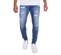 PROJECT X PARIS Jeans Colore Blu 98% Cotone 2% Spandex Uomo Ideale per Quotidiano & Streetwear con Taglia 28 Rif TP21007-BL-28