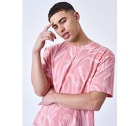 PROJECT X PARIS T shirt Color: rosa 65% cotone, 30% poliestere, 5% spandex da uomo, adatta per l'uso quotidiano e streetwear, taglia S