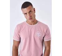 PROJECT X PARIS T shirt Color: rosa 65% cotone, 30% poliestere, 5% spandex, da uomo, perfetta per l'uso quotidiano e streetwear, taglia S, rif. 2310048-PK2-S
