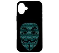 Project Zorgo Members Anonymous Hacker DDOS Game Master Custodia per iPhone 16 Plus