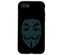 Project Zorgo Members Anonymous Hacker DDOS Game Master Custodia per iPhone SE (2020) / 7/8