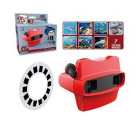 Projecteur Interactif Pour Enfant- Visionneuse Rétro Dinosaure 5,31 Pouces | Appareil D’apprentissage 3D ABS, Outil Éducatif Et Imaginatif Pour Activités En Classe, Chambre D’enfant Et Jeux Créatifs