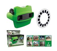 Projecteur Interactif Pour Enfant- Visionneuse Rétro Dinosaure 5,31 Pouces | Appareil D’apprentissage 3D ABS, Outil Éducatif Et Imaginatif Pour Activités En Classe, Chambre D’enfant Et Jeux Créatifs