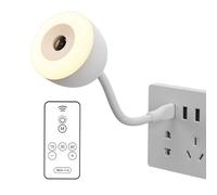 Projector Light - USB Moon Nightlight Lamp, 3 Modes Adjustable Ambient Lighting with Remote Control, Soft Glow Decorative for Bedroom, Living Room, Wall, Nursery | Color Changing Effects Party, Birthd