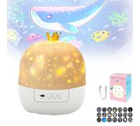 Projector Night Light for Kids 21 Sets of Films, Rechargeable Star Galaxy Projector with Bluetooth Music and Remote-Controlled, Scheduled Shutdown, for Christmas, Room Decor (Without Bluetooth)