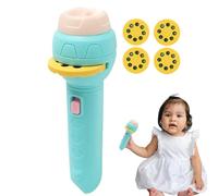 Projector Torch - Handheld Projection Light Device, Animal Image Projector | Educational Visual Toy, Kids Learning Torch with Fun Exploration Experience During Party Nights or Celebration Gatherings