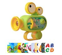 Projector Torcia - Proiettore Torch per bambini | Halloween Slide Projector Torch con Modelli realistici Torcia Proiettore | Karaoke Machine Halloween | Storia del sonno dei bambini per Lusti