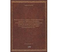 Projet de loi sur la presse : courtes observations présentées à Messieurs les membres du Corps légis