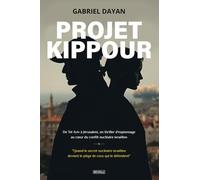 Projet Kippour: De Tel Aviv à Jérusalem, un thriller d'espionnage au cœur du conflit nucléaire israélien