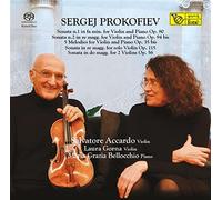 Prokifiev: Works For Solo And Accompanied Violin - Salvatore Accardo (Audio cd)