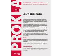 PROKLA 220 / Ve Arbeit. Raum. Kämpfe.: PROKLA 220 / 55. Jg., Heft 3, (Tascabile)