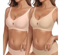 ProKloud Reggiseno Senza Ferretto Donna Reggiseni Senza Cuciture Push Up Reggiseno Modellante Imbottito con Cinghie Regolabili