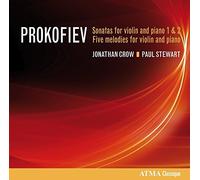 Prokofiev/ Crow/ Stewart - Sonatas For Violins & Piano 1 & 2