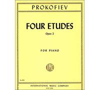 Prokofiev: Four Etudes, Op. 2 - Piano Solo (International 853)