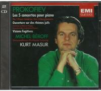 Prokofiev - i 5 Concerti Per Pianoforte / Michel Beroff · Masur - CD