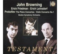 Sergey Prokofiev Piano Concertos, The/violin Concerto No. 1 (Browning, Bso) (CD)