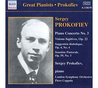 Prokofiev Sergei - PIANO CONCERTO NO.3