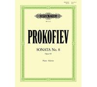 `Prokofiev, Sergei` Sonata No 8 For Piano Op 84 1939 To 1944 BOOK NUOVO