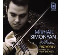 Sergei Prokofiev Prokofiev: Sonatas for Violin and Piano (CD) Album