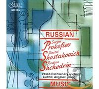 Prokofiev/ Shostakovich/ Eschkenazy/ Angelov - Russian Music For Violin & Piano