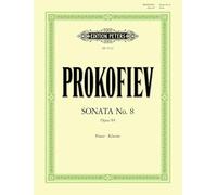 `Prokofiev, Sergei` Sonata No 8 For Piano Op 84 1939 To 1944 Book NUOVO
