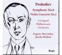 Prokofiev: Symphony No. 6/Violin Concerto No. 2 by Leningrad Philharmonic Orchestra