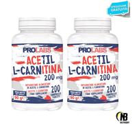PROLABS Acetil L-Carnitina 2 X 200 cps ( 400 ) da 200 mg Carnitina