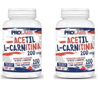 Prolabs Acetil l carnitina 200 compresse (pack 2 confezioni) acetyl carnitina