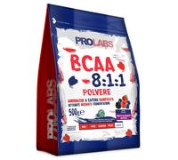 PROLABS BCAA 8:1:1 BUSTA 500 GR Frutti di Bosco