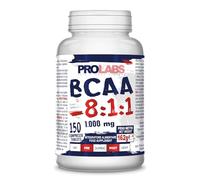 PROLABS - Bcaa Aminoacidi Ramificati Compresse 8.1.1, Amminoacidi 100% Veg con Vitamina B6, B1 e L-Leucina (8 parti) Crescita e Recupero Muscolare, Integratore Post e Pre Workout, 150 Tablet (1000 mg)