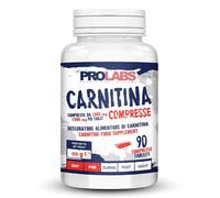 Prolabs CARNITINA COMPRESSE - 90 compresse da 1000 mg di carnitina tartrato - Co
