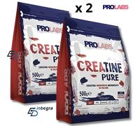 PROLABS - Creatine Pure 500g x 2 Creatina Monoidrato in polvere