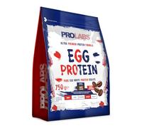 PROLABS EGG PROTEIN - Proteine in Polvere Isolate 100% Pure da Bianco d'Uovo non Denaturate con Bromelina per Alta Digeribilità e Rapido Assorbimento Post Workout, Integratore da Albume 750g, Caffè