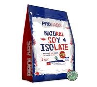 PROLABS NATURAL SOY ZERO- Proteine di Soia Isolate in Polvere, Proteine Vegane Neutre Zero Zuccheri Senza Edulcoranti, Protein Powder Integratore 100% Vegetale, 1kg (30g = 3 Misurini, Tot 33 Porzioni)