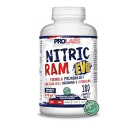 PROLABS NITRIC RAM EVO - Pre Workout in Compresse | Pump Muscolare, Energia e Resistenza | BCAA 8:1:1, Arginina e Citrullina | Supporto Performance e Recupero | Vegan